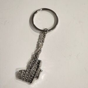 VTG Keychain Keyring Key FOB Roma Rome Italy Coliseum